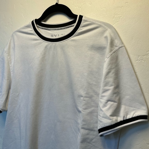 BYLT Basics Striped Ringer Tee - Picture 2 of 3